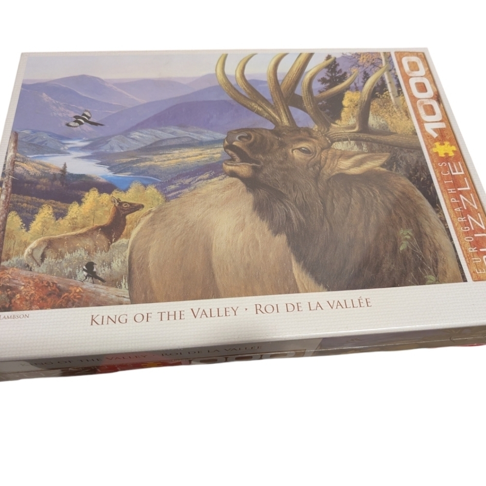 NEW Eurographics Puzzle 1000pcs | King of the Valley